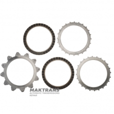 Комплект стальных и фрикционных дисков 3-5-R Clutch MAZDA CW6A-EL, EW6A-EL — 2 фрикционных диска (общая толщина комплекта 10.80 мм)