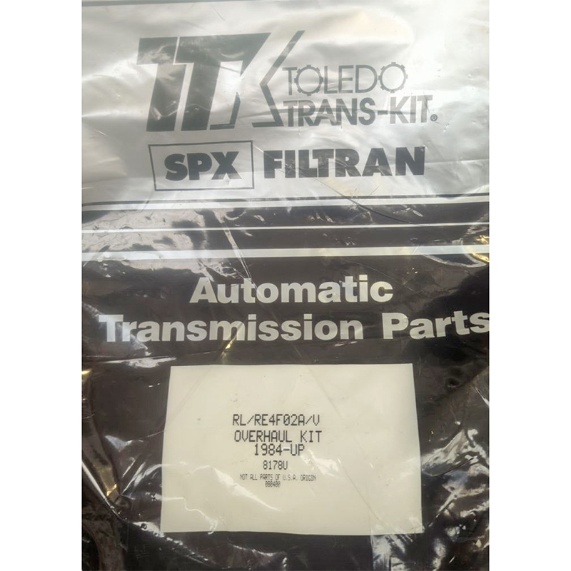Комплект прокладок RE4F02A, RE4F02V - TTK (Toledo Trans Kit)