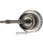 Вхідний вал, брабан K2 Clutch (порожній, без дисків) MERCEDES-BENZ 722.9 - загальна довжина вала 417 mm, 86 зубів на кільцевій шесетрні, від поршня до стопора 28 мм