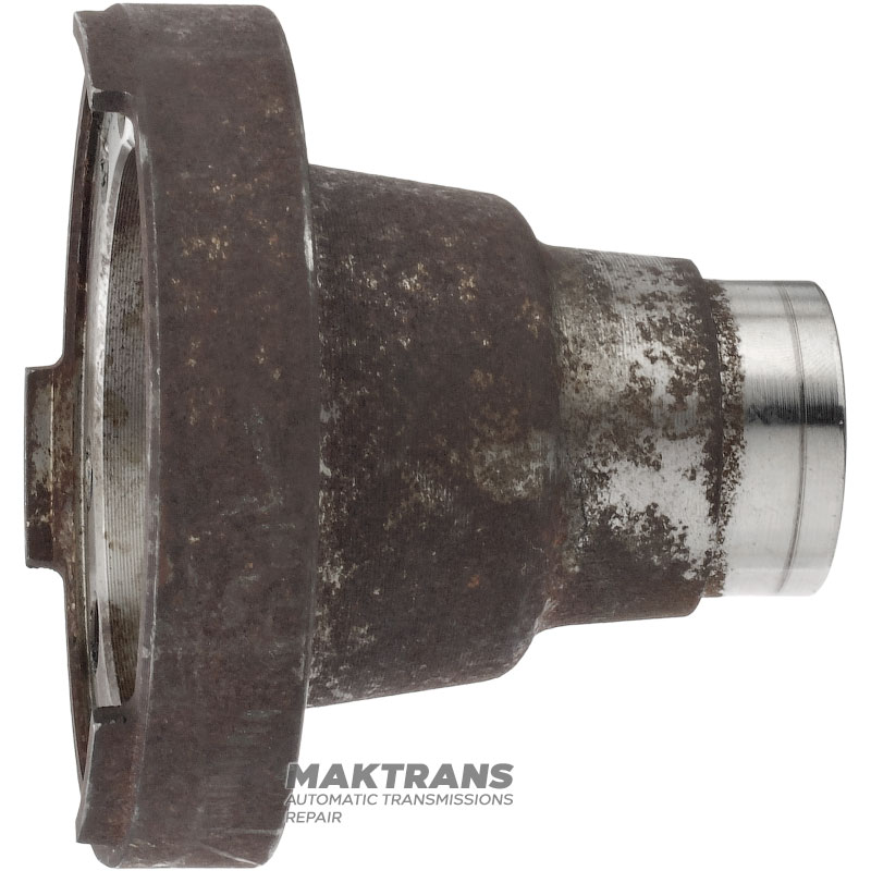 Фланец выходного вала ZF 8HP50, GA8HP50Z (Alfa Romeo Giulia (952) 2.2d, 1101014166, 55266388, 55268532) — высота 104 мм, 43 шлица, 6 крепежных отверстий (вн.Ø 8.40 мм)