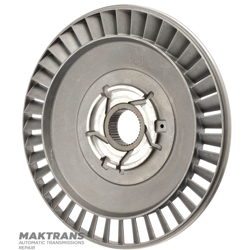 Колесо реакторне гідротрансформатора Mercedes-Benz 722.9 - A2212570107, 200500007 (нар.Ø 210.10 мм, 38 шліців)