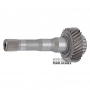 Вал роздавальної коробки ZF 8HP65A 8HP55A 09-up - висота 217 мм, 38 шліців (нар.Ø 30.70 мм), 29 зубів (нар.Ø 92.60 мм х 89.15 мм)