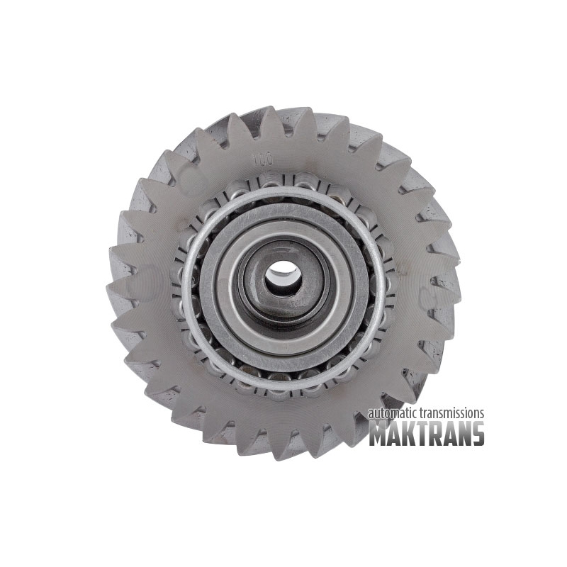 Вал роздавальної коробки ZF 8HP65A 8HP55A 09-up - висота 217 мм, 38 шліців (нар.Ø 30.70 мм), 29 зубів (нар.Ø 92.60 мм х 89.15 мм)