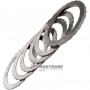 Комплект сталевих дисків DIRECT Clutch FORD E4OD, 4R100 – загальна товщина комплекту 18.90 мм