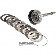 Барабан E Clutch ZF 5HP18 - загальна висота 278 мм, 5 фрикційних дисків (загальна товщина комплекту 20.70 мм)
