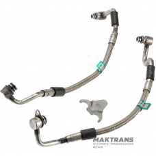 Комплект маслоподаюших трубок охлаждения трансмиссии ZF 8HP70 Maserati — 06700349660, 06700349650