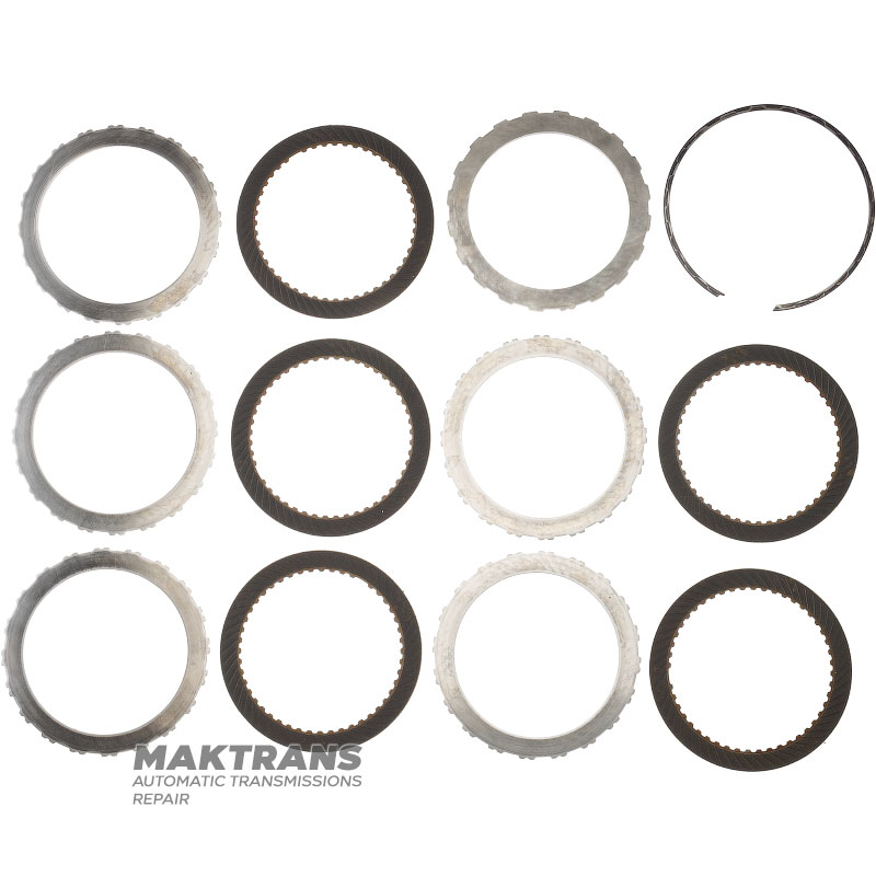 Барабан Direct Clutch FORD 5R55N, 5R55S, 5R55W, 1L2P-7D047-CA - 5 двосторонніх фрикційних дисків (загальна товщина 26.25 мм)