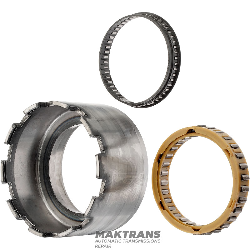 Барабан тормозной ленты  Reverse Brake FORD 5R55N, 5R55S, 5R55W — XW4P-7E193-AA (нар.Ø 135.95 мм), сломаны крепежи обгонной муфты