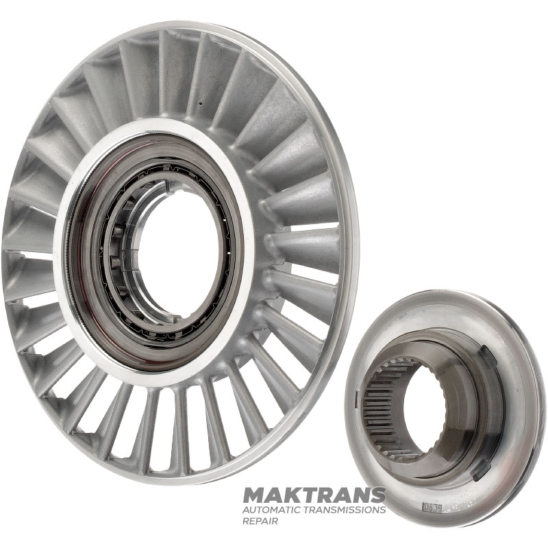 Колесо реакторне гідротрансформатора JATCO CVT JF011E - маркування гідротрансформатора 22D, маркування реакторного колеса 6E98
