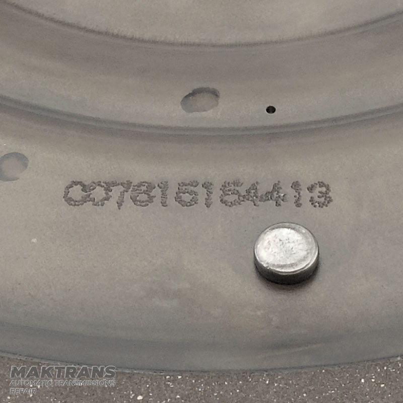 Поршень блокування гіротрансформатора JATCO CVT JF011E - маркування гідротрасформатора 22D