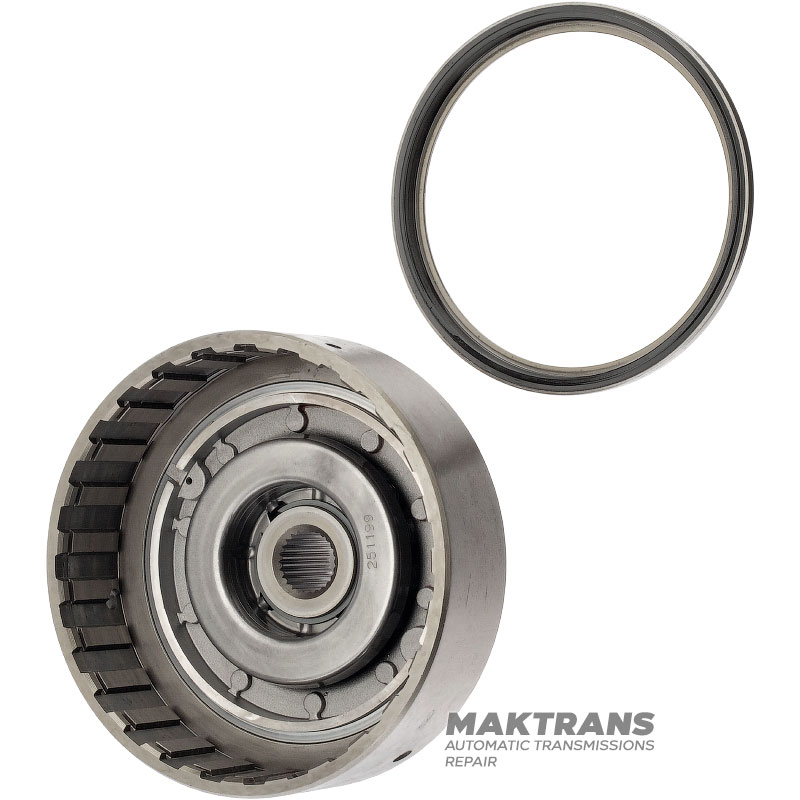 Барабан FORWARD Clutch у зборі FORD 5R55N, 5R55W, 5R55S - 5 фрикційних дисків, 8R2P-7A511-AA, 6L2Z-7A262-BA, 4L2Z-7A360-AA, XW4Z-7B0