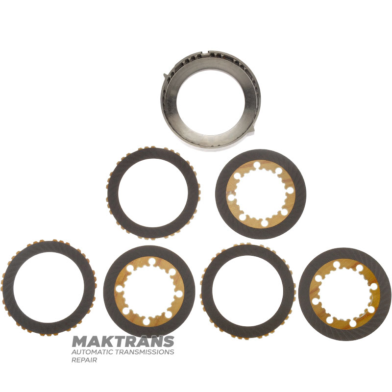 Барабан INTERMEDIATE Clutch у зборі FORD - 3/3 односторонніх фрикційних дисків, XW4Z-7B164-CA, XW4Z-7B442-CA, XW4Z-7F340-AA