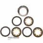 Барабан INTERMEDIATE Clutch у зборі FORD - 3/3 односторонніх фрикційних дисків, XW4Z-7B164-CA, XW4Z-7B442-CA, XW4Z-7F340-AA