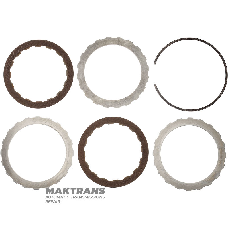 Барабан Overdrive Clutch FORD 5R55N, 5R55S, 5R55W - YW4P-7L669-AA, 2 фрикційні диски (загальна товщина пакета 12.20 мм)