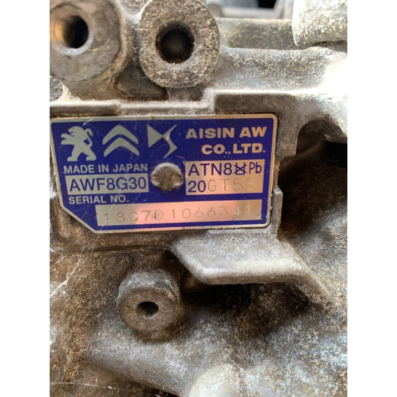 Автоматическая трансмиссия в сборе AISIN WARNER AWF8G30, 20GT58 — с гидротрнасформатором 39A010