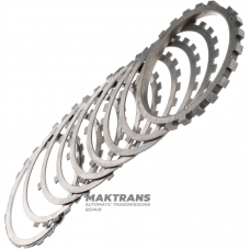 Комплект сталевих дисків B4 / Low-Reverse Brake TOYOTA A750 E/F 3568404010 356940C010 3568904010 - 7 сталевих дисків (товщина 1.80 мм), диск опорний (товщина 9 мм)