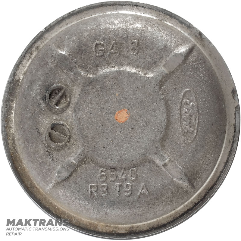 Крышка поршня тормозной ленты Overdrive Brake FORD 5R55N, 5R55S, 5R55W — вн.Ø 65 мм, нар.Ø 77.05 мм, XW4Z-7D027-HB, XW4Z-7D027-GB