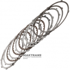 Комплект сталевих та фрикційних дисків Low / Reverse Brake RE4F03, RE4F03A, RL4F03A, RE4F03B, RE4F03V — 3 фрикційні диски