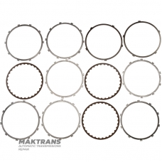 Комплект сталевих та фрикційних дисків Low / Reverse Brake RE4F03, RE4F03A, RL4F03A, RE4F03B, RE4F03V — 3 фрикційні диски