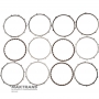 Комплект сталевих та фрикційних дисків Low / Reverse Brake RE4F03, RE4F03A, RL4F03A, RE4F03B, RE4F03V — 3 фрикційні диски