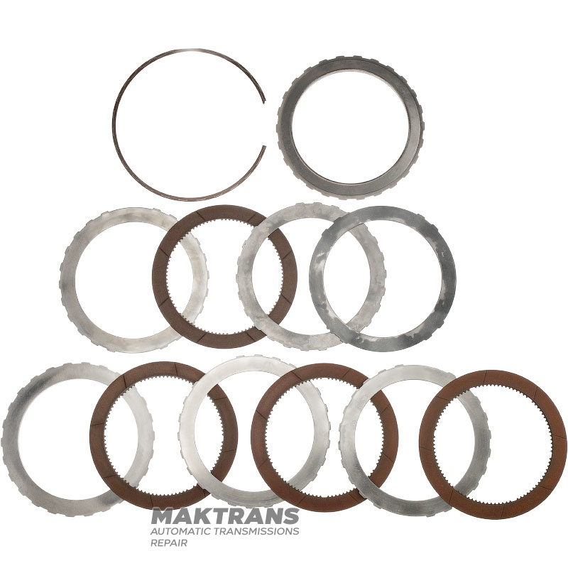 Барабан FORWARD Clutch FORD 4R100 - довгі шліци, 4 фрикційні диски, загальна товщина комплекту дисків 27.95 мм