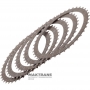 Комплект фрикционных дисков B2 Brake Mercedes-Benz 722.6 — 5 фрикционных дисков, 68058315AA, 052108572AA, 52108572AA, A2212722326, A2202721726, A1402720026