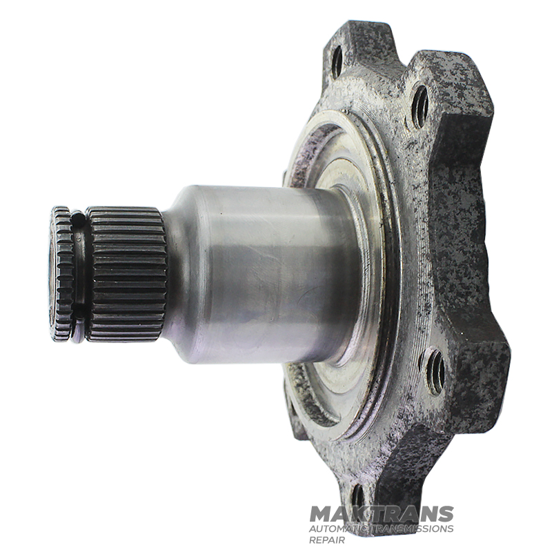Фланець півосі (правий) VAG DSG DL382 0CK, 0CL, 0CJ - 0B4409356B, 0B4409344A, загальна висота 79 мм, 6 отворів кріплення (52 мм між центрами)