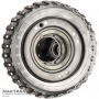 Выходной вал, барабан D Clutch, планетарная передача №4 ZF 8HP70, 1102242079 — общая высота 233 мм, 4 сателлита (37 зубьев), 23 шлица (нар.Ø 30.80 мм, длина шлицев 50 мм), сьемная парковочная шесетрня