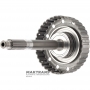 Входной вал, барабан 3-5-R Clutch (пустой, без дисков) Hyundai / KIA 454143B200 — общая высота 343 мм, 23 шлица (нар.Ø 24.40 мм) / 20 шлицев (нар.Ø 24.05 мм)