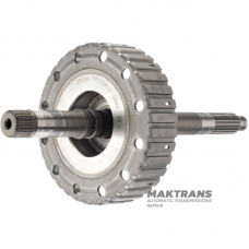 Вхідний вал, барабан 3-5-R Clutch (порожній, без дисків) Hyundai / KIA 454143B200 — загальна висота 343 мм, 23 шліци (нар.Ø 24.40 мм) / 20 шліців (нар.Ø 24.05 мм)