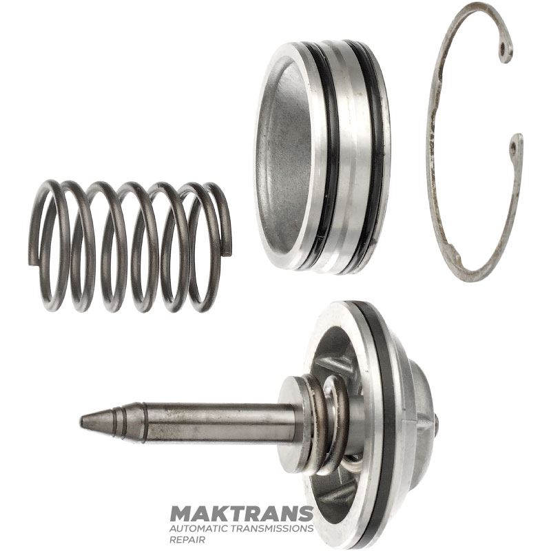 Поршень тормозной ленты 2nd COAST BRAKE Aisin Warner 30-40LE, 30-80LE, 30-43LE / TOYOTA A340E, A340H, A340F, A341E, A350E, A343F — (длина штока 79.80 мм, нар.Ø поршня 53.40 мм, 3 насечки)