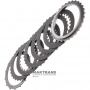 Комплект сталевих та фрикційних дисків K3 Clutch Mercedes-Benz 722.6, 722.9 – 6 односторонніх фрикційних дисків, загальна товщина комплекту 12.80 мм (16 мм)