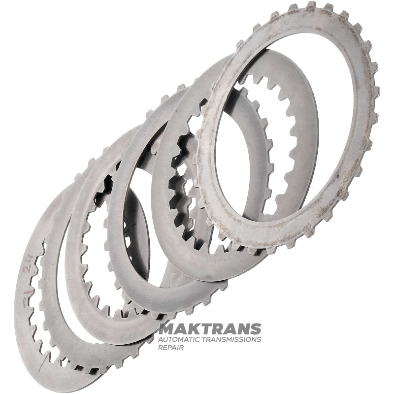 Комплект сталевих та фрикційних дисків K3 Clutch Mercedes-Benz 722.6, 722.9 – 6 односторонніх фрикційних дисків, загальна товщина комплекту 12.80 мм (16 мм)