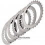 Комплект сталевих та фрикційних дисків K3 Clutch Mercedes-Benz 722.6, 722.9 – 6 односторонніх фрикційних дисків, загальна товщина комплекту 12.80 мм (16 мм)