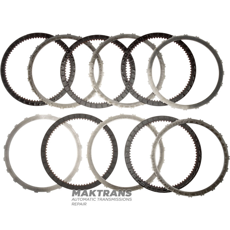 Комлект стальных и фрикционных дисков K3 Clutch AS68RC, AS69RC DODGE RAM 4500/ 5500 — 5 фрикционных дисков, общая толщина комплекта 30.40 мм