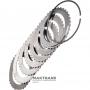Комплект стальных дисков FORWARD Clutch FORD 4R70 4R75 — 5 стальных дисков (стальной диск 1.75 мм), опорный диск 7 мм