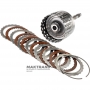 Входной вал, барабан E Clutch FORD 6R60, 6R75, 6R80 — общая высота 312 мм, 71 зуб (нар.Ø 136.05 мм), 6 фрикционных дисков, 9L2B-7L668-AA