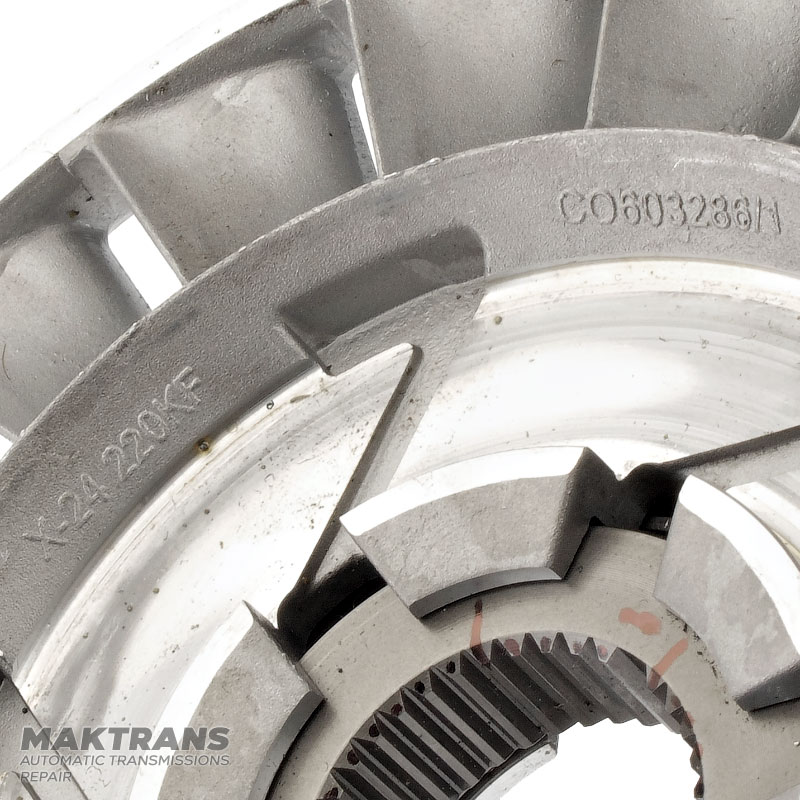 Колесо реакторное гидротрансформатора GM 6T30 — маркировка X24220KF, CO603286/1