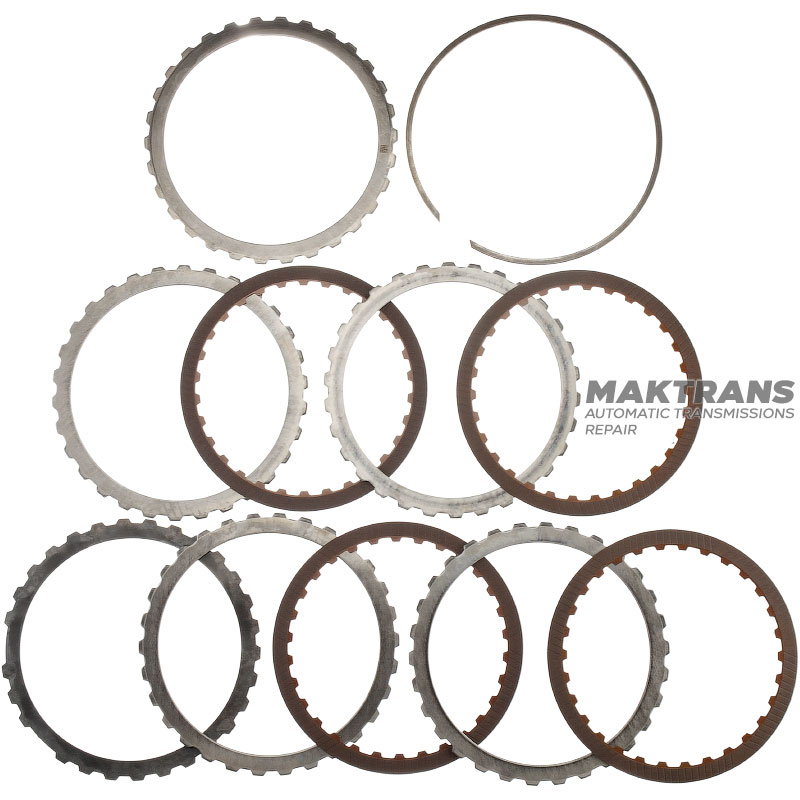 Барабан A Clutch, передняя планетарная передача FORD 6R60, 6R75, 6R80 — 3 сателлита (16 зубьев на сателлите) , A Clutch 4 фрикционных диска