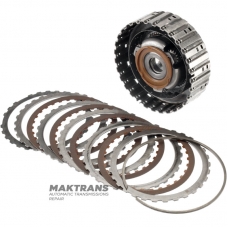 Барабан A Clutch, передня планетарна передача FORD 6R60, 6R75, 6R80 - 3 сателіти (16 зубів на сателіті), A Clutch 4 фрикційні диски