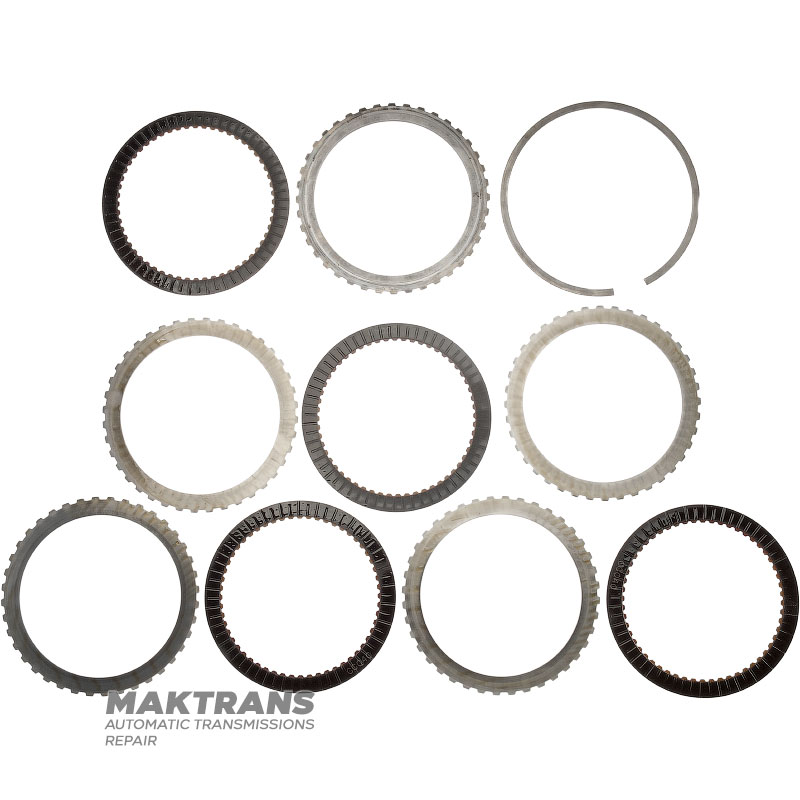 Барабан K3 Clutch (у зборі) AW TF-60SN 09M, 09K, 09G - 4 фрикційні диски, ступінь 8 мм (сторона масляного насоса)