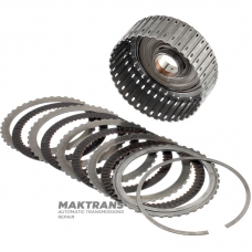 Барабан K3 Clutch (у зборі) AW TF-60SN 09M, 09K, 09G - 4 фрикційні диски, ступінь 8 мм (сторона масляного насоса)