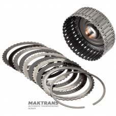 Барабан K3 Clutch (у зборі) AW TF-60SN 09M, 09K, 09G - 4 фрикційні диски, ступінь 6 мм (сторона масляного насоса)