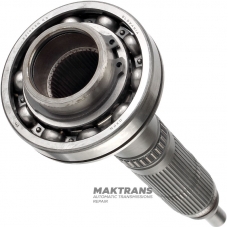 Main shaft раздаточной коробки с шариковым подшипником BMW ATC400 — общая длина 276 мм, длина носика 28 мм, количество шлицев 43 external / 43 internal