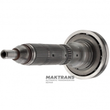 Main shaft раздаточной коробки с шариковым подшипником BMW ATC400 — общая длина 276 мм, длина носика 28 мм, количество шлицев 43 external / 43 internal