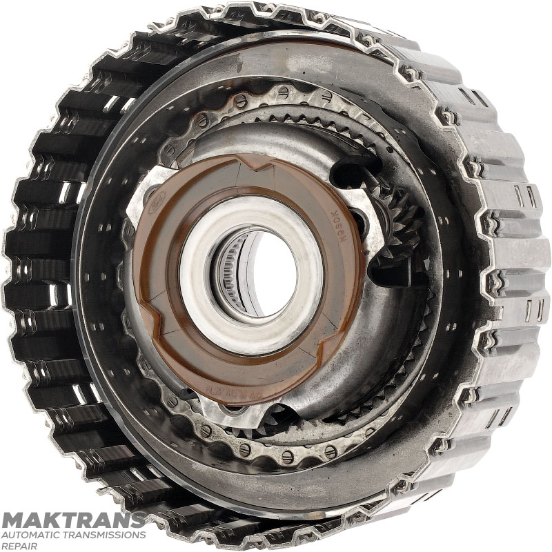 Барабан A Clutch, передня планетарна передача FORD 6R60, 6R75, 6R80 - 3 сателіти (16 зубів на сателіті), A Clutch 5 фрикційних дисків