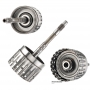 Вхідний вал, барабан E Clutch (порожній, без дисків) FORD 6R60, 6R75, 6R80 — загальна висота 312 мм, 71 зуб (нар.Ø 136.05 мм), під 6 фрикційних дисків, 9L2B-7L668-AA