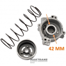 Корпус поршня Low / Reverse 5R55E, 5R55N, 5R55W, 5R55S - 4L2P-7B193-AA, 2L2P-7D036-AA, XW4P-7D372-AA (з повіреним сітчастим фільтром, під обріз)