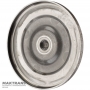 Передня кришка гідротрансформатора Aisin Warner AW55-50SN, AW55-51SN - маркування гідротрансформатора 43A120, загальна висота 52 мм, нар. Ø корпусу нар.Ø пілота 20.90 мм, 3 отвори кріплення (вн.Ø 8.80 мм)