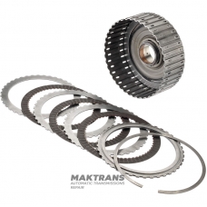 Барабан K3 Clutch (у зборі) AW TF-60SN 09M, 09K, 09G - 3 фрикційні диски, ступінь 8 мм (сторона масляного насоса)